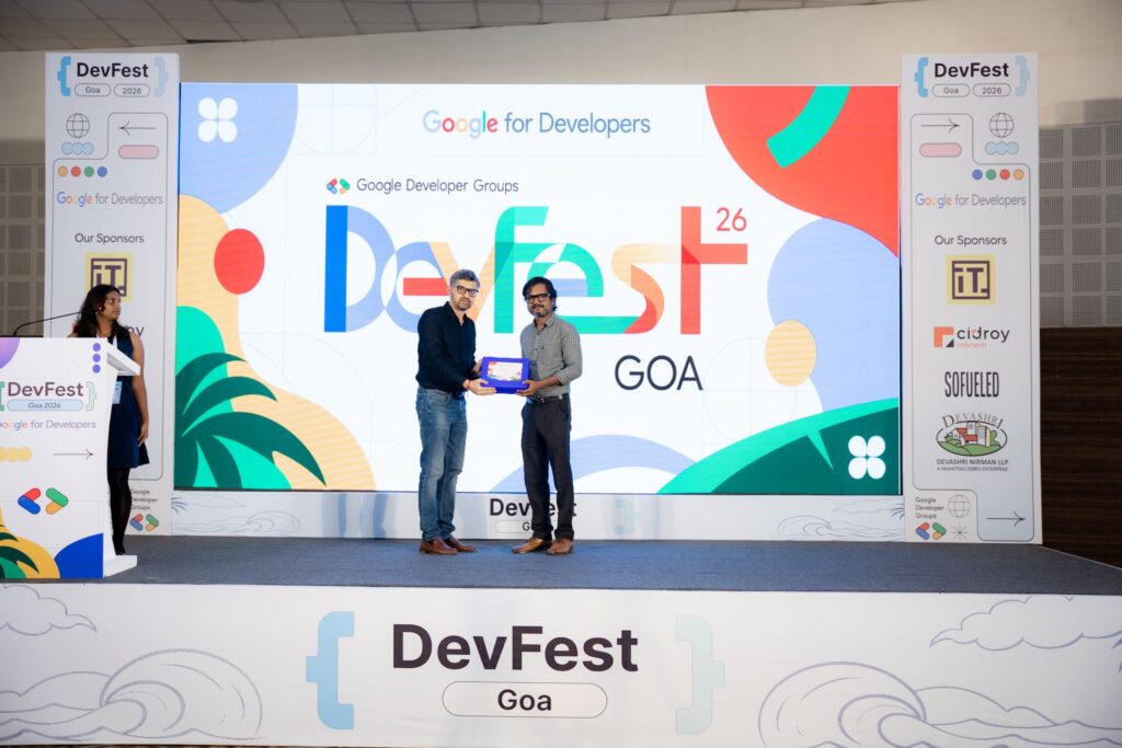 Prajyot Mainkar at Devfest Goa 2026